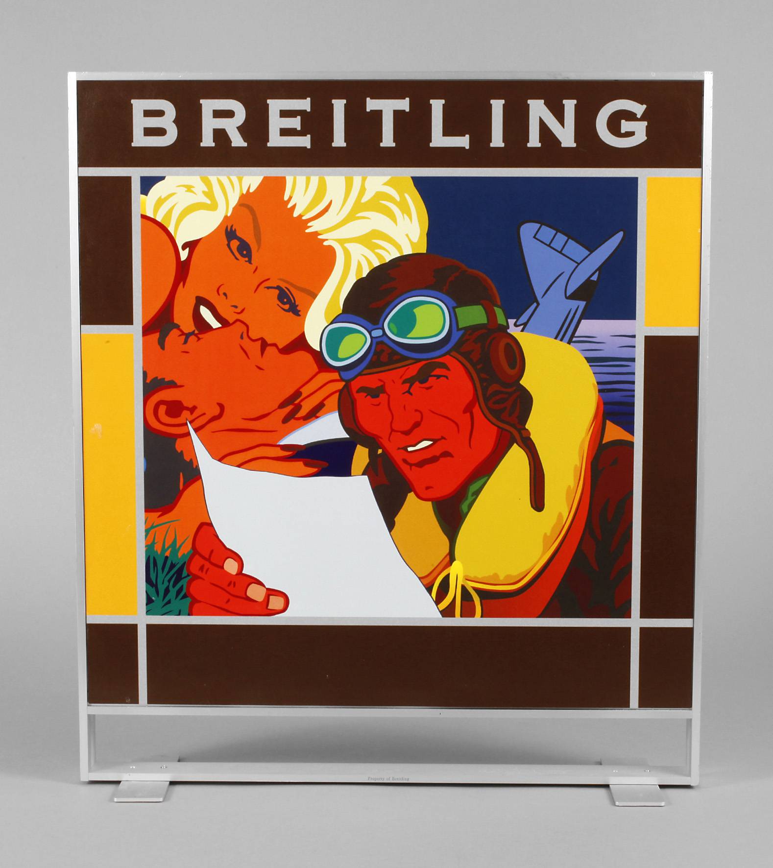 Werbedisplay Breitling