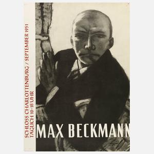 Ausstellungsplakat Max Beckmann