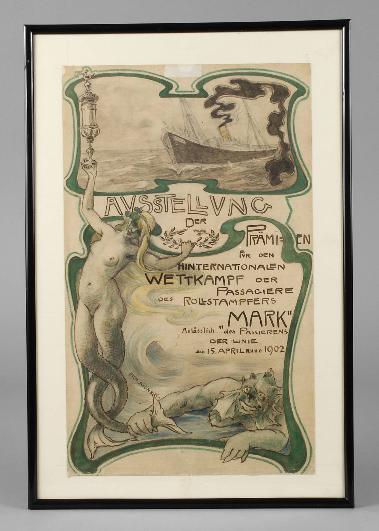 Plakatentwurf Richard Aigner