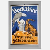 Werbeplakat Brauerei Falkenstein111