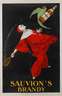 Werbeplakat Sauvion's Brandy