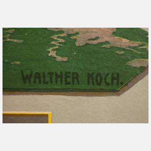 Werbeplakat Sommerkurort Davos