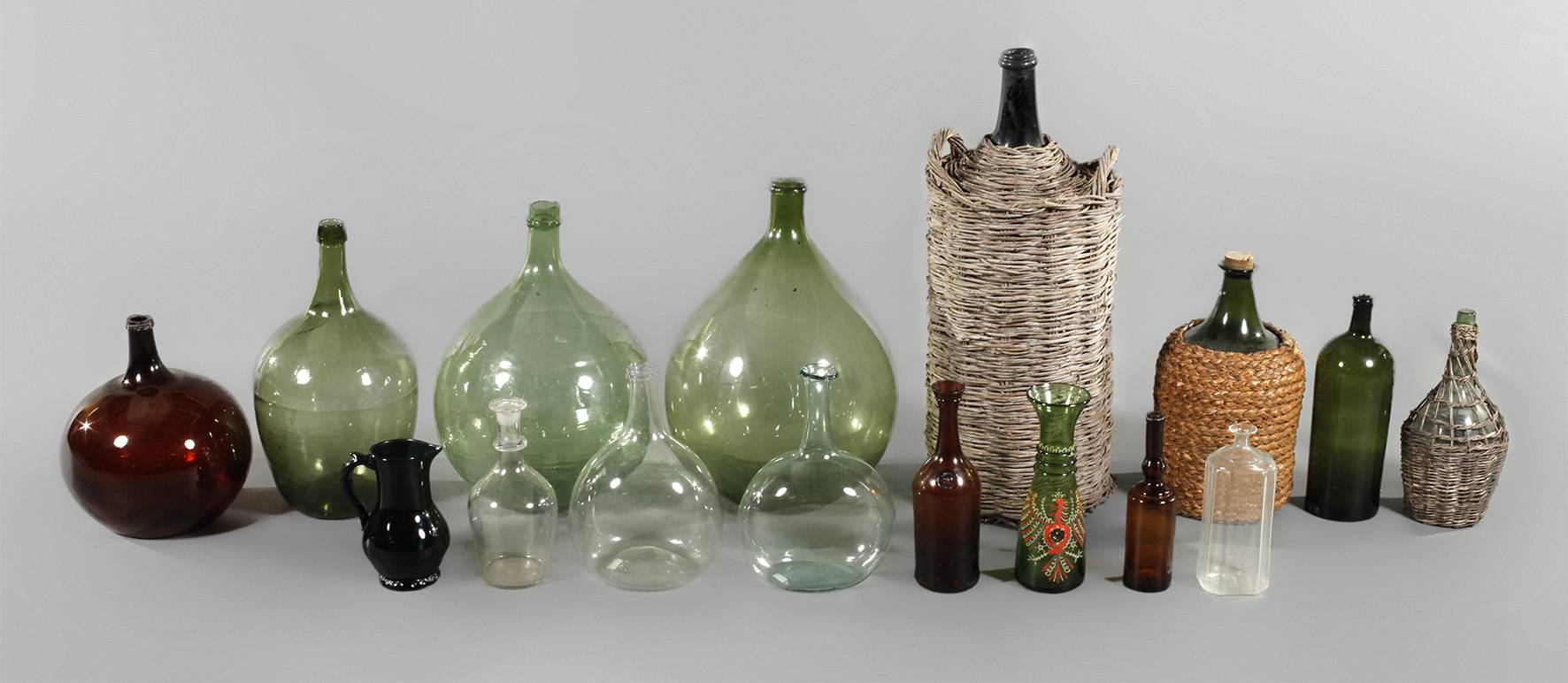 Konvolut Glasflaschen