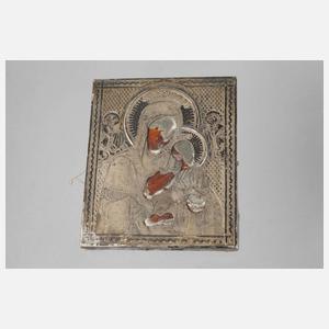 Russland kleine Reiseikone und Löffelchen