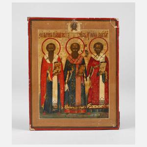 Ikone der drei Hierarchen