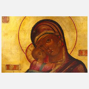Marienikone Gottesmutter von Wladimir