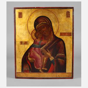 Marienikone Gottesmutter von Wladimir