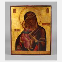 Marienikone Gottesmutter von Wladimir111