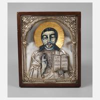 Moderne Ikone mit antikem Oklad111