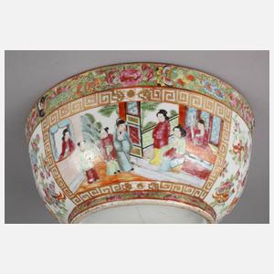 Große Schale Famille Rose