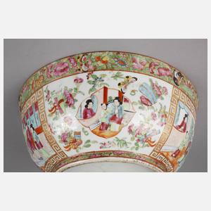 Große Schale Famille Rose