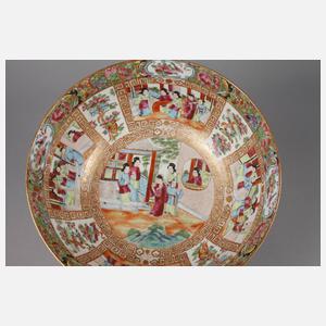 Große Schale Famille Rose