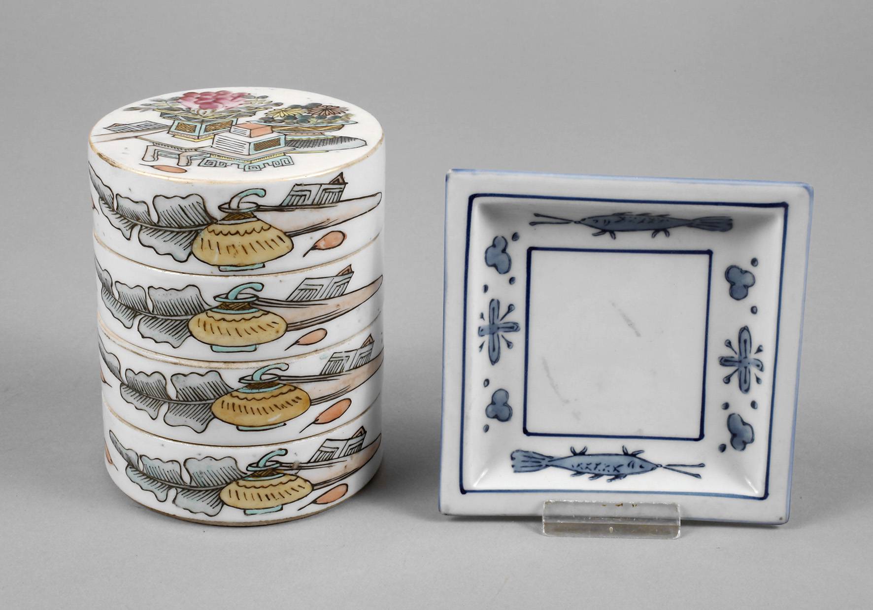 Stapeldose und Schälchen