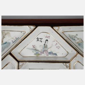 Mehrteilige Kabarettschale