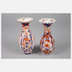 Zwei Vasen Imari