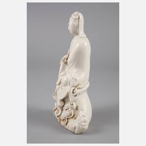 Porzellanfigur Guanyin