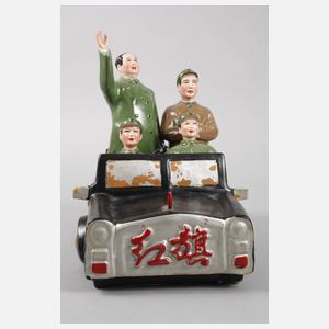 Porzellanfigur Mao Zedong