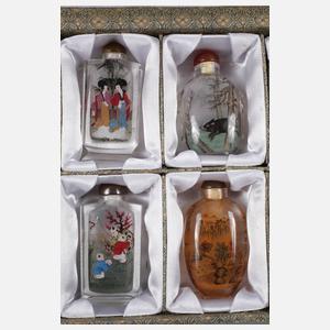 Konvolut Snuffbottles