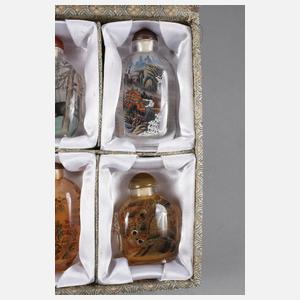 Konvolut Snuffbottles