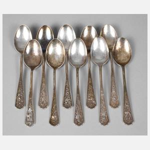 Zehn Kaffeelöffel China