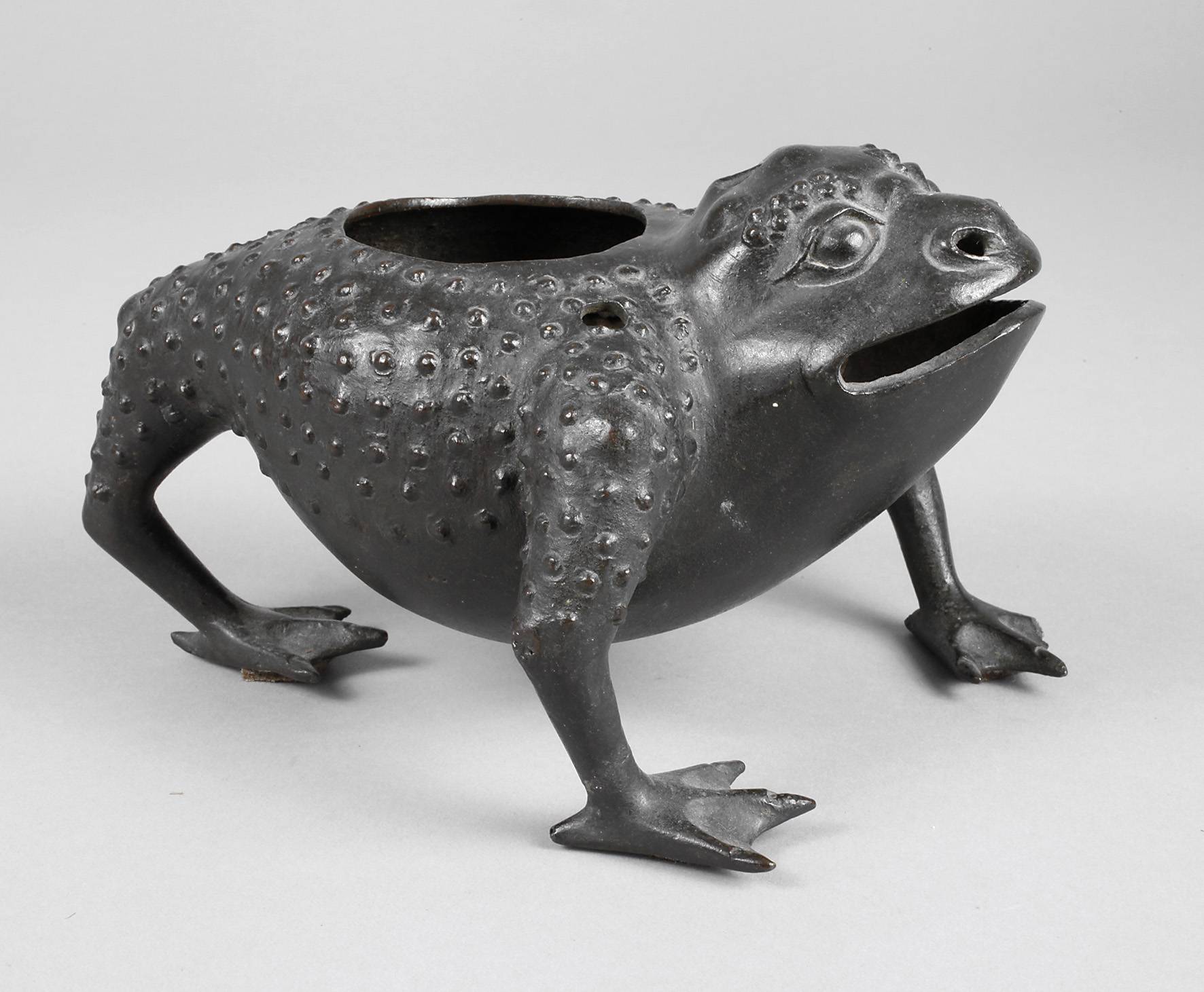 Rauchgefäß als Kröte