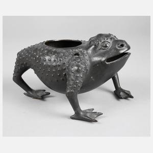 Rauchgefäß als Kröte