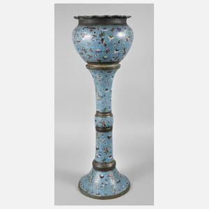 Cachepot Cloisonné