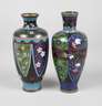 Zwei Vasen Cloisonné