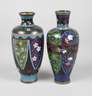 Zwei Vasen Cloisonné