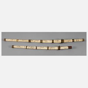 Zwei japanische Kurzschwerter