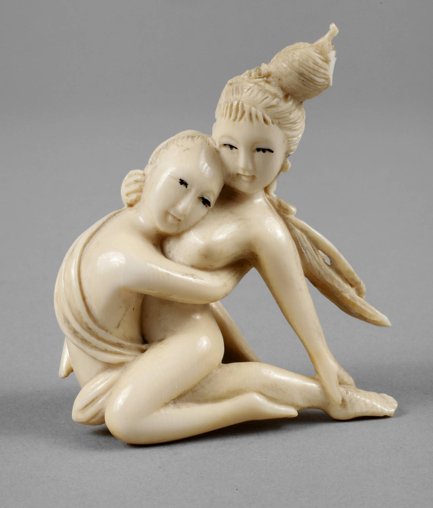 Elfenbeinschnitzerei Erotika