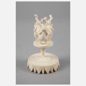 Kunstkammerobjekt Kugel in Kugel