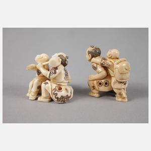 Zwei Netsuken