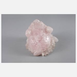 Schnitzerei Rosenquarz