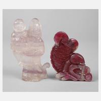 Zwei Teile Steinschnitzerei111