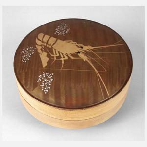 Deckeldose Lackmalerei