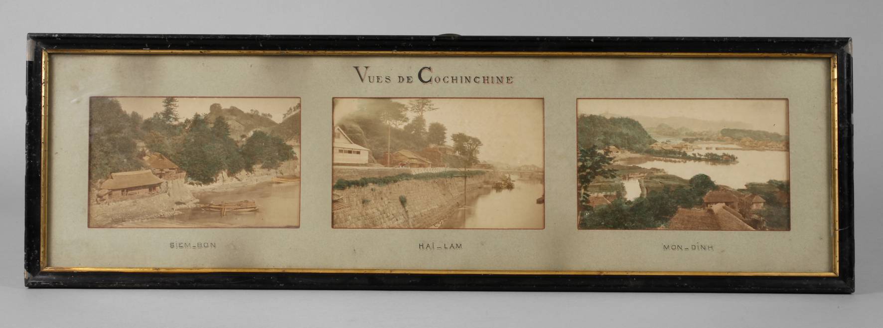 Drei Fotografien Südvietnam