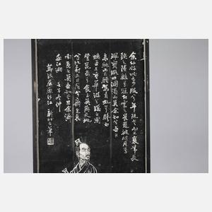 Chinesischer Steinabrieb