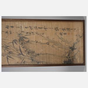 Fragment eines Rollbilds