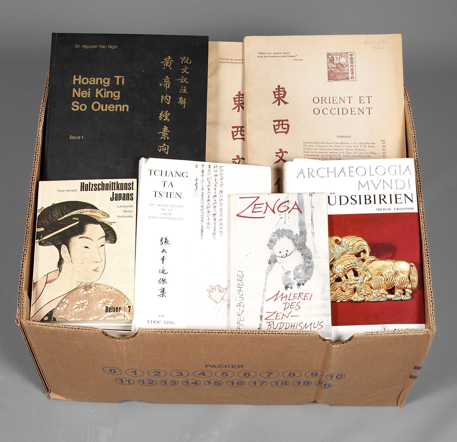 Konvolut asiatische Kulturgeschichte