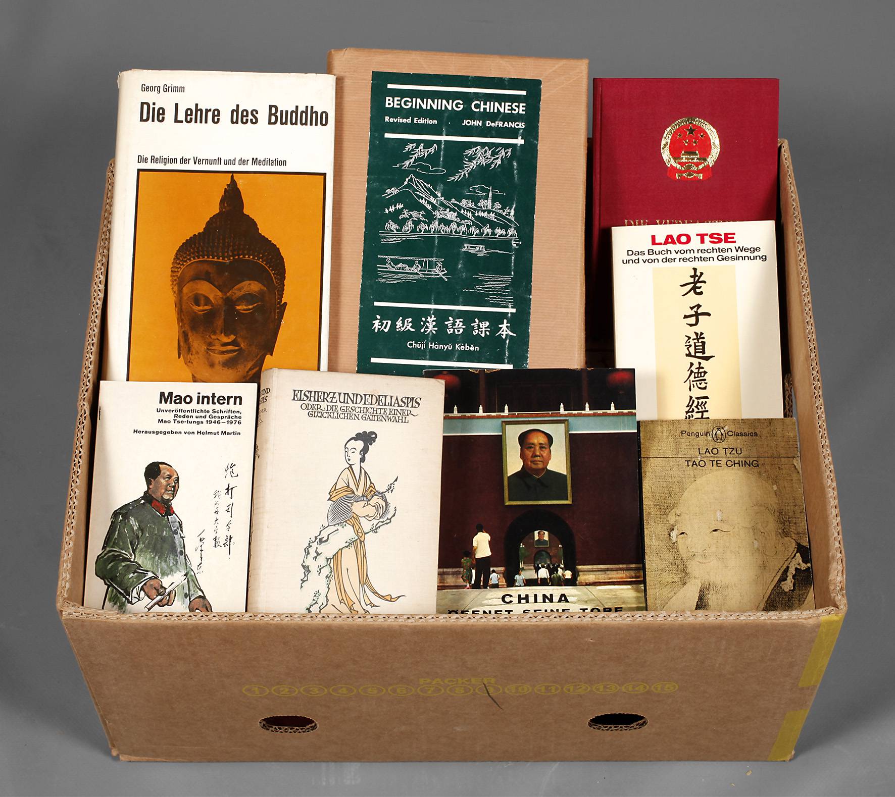 Konvolut asiatische Literatur