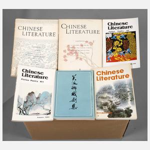Konvolut chinesische Literatur