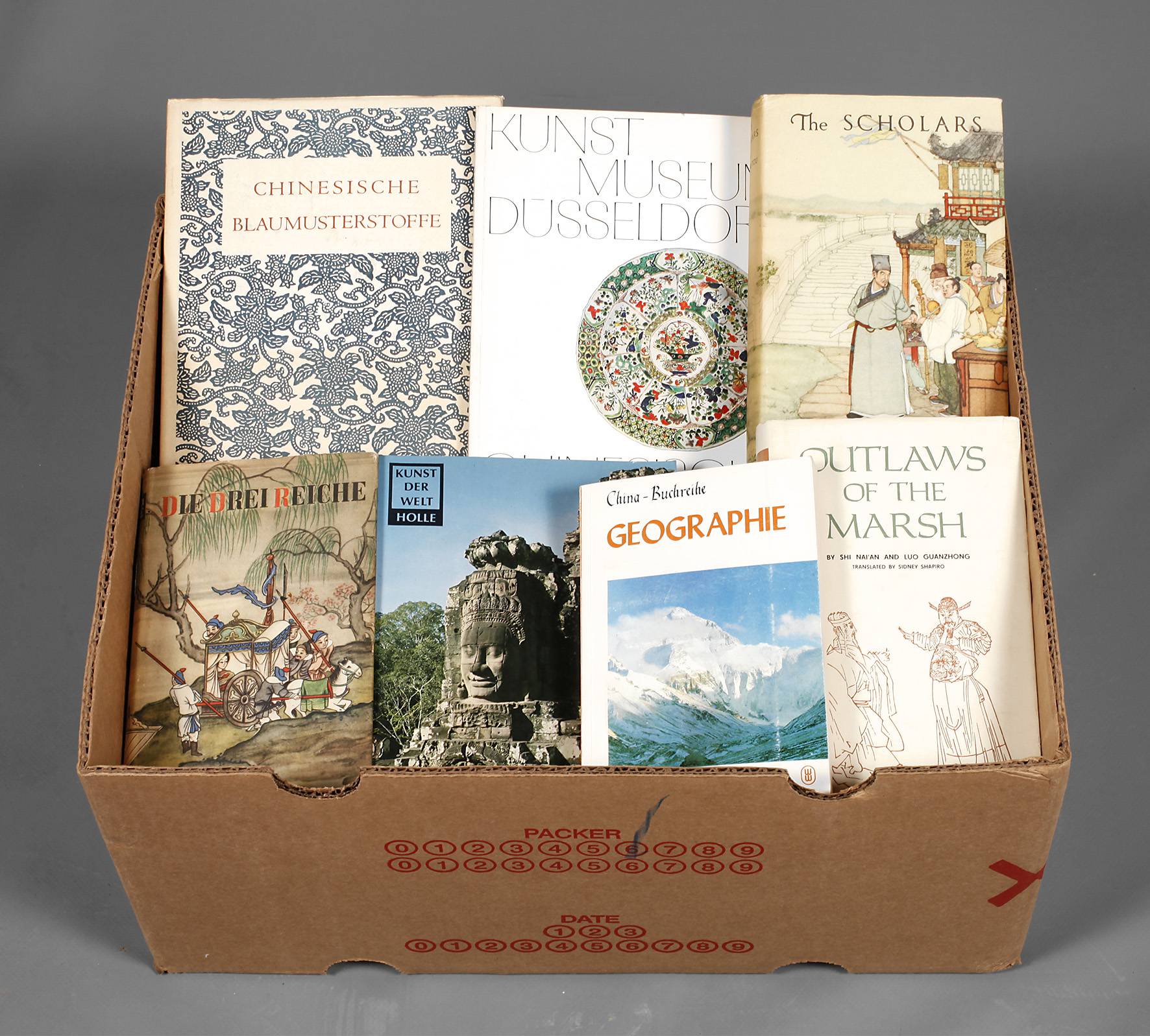 Konvolut Fach- und Trivialliteratur China