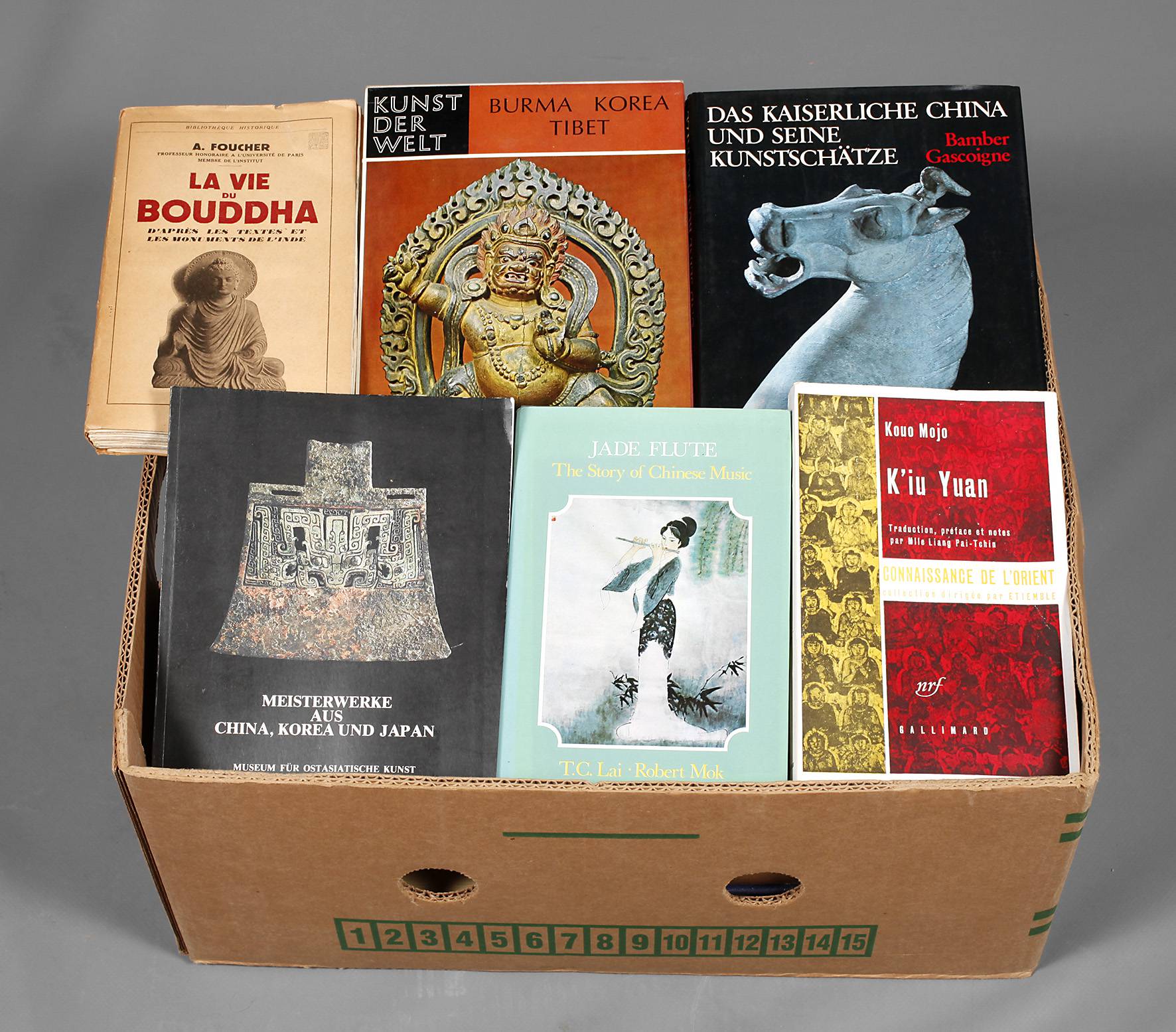 Konvolut Fachliteratur Tibet/China/Korea