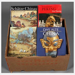 Konvolut Fachliteratur über China und Japan