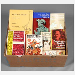 Konvolut Literatur über Asien, insbesondere China