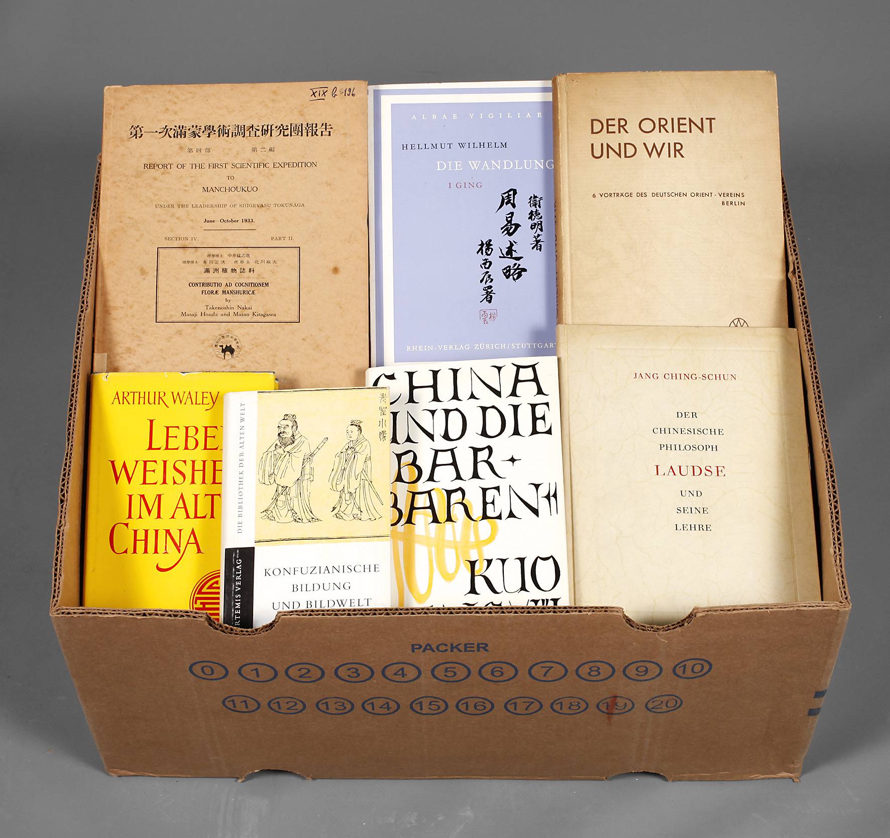 Konvolut ostasiatische Kulturgeschichte