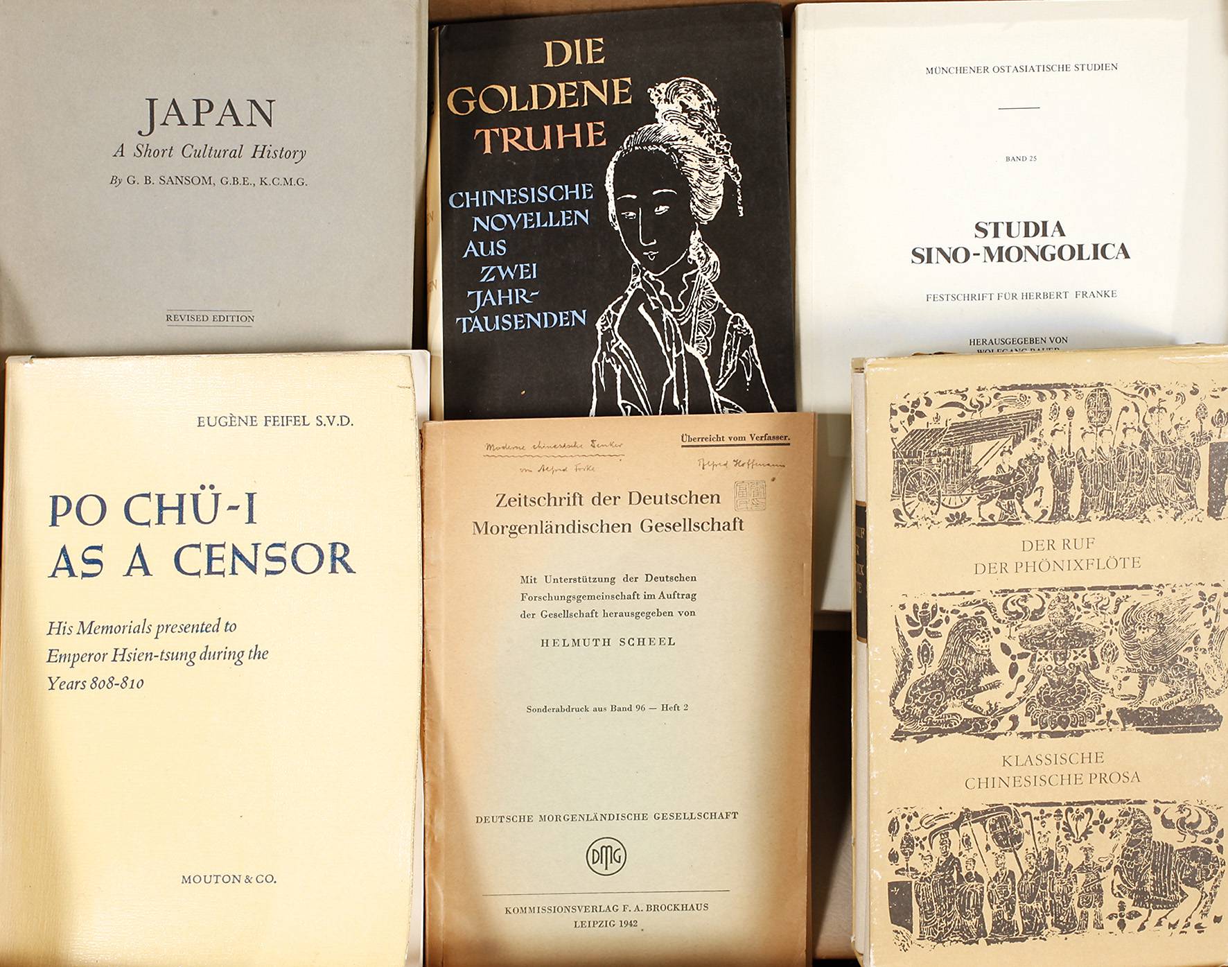 Konvolut ostasiatische Kulturgeschichte