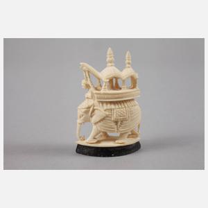 Schachspiel Elfenbein