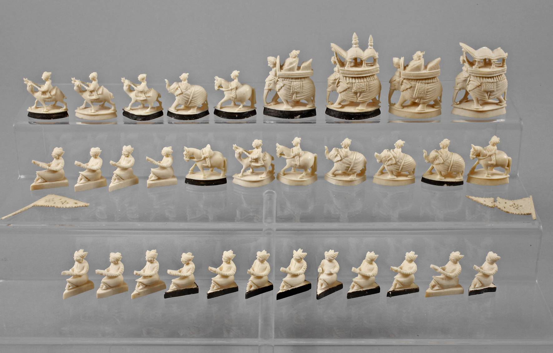 Schachspiel Elfenbein